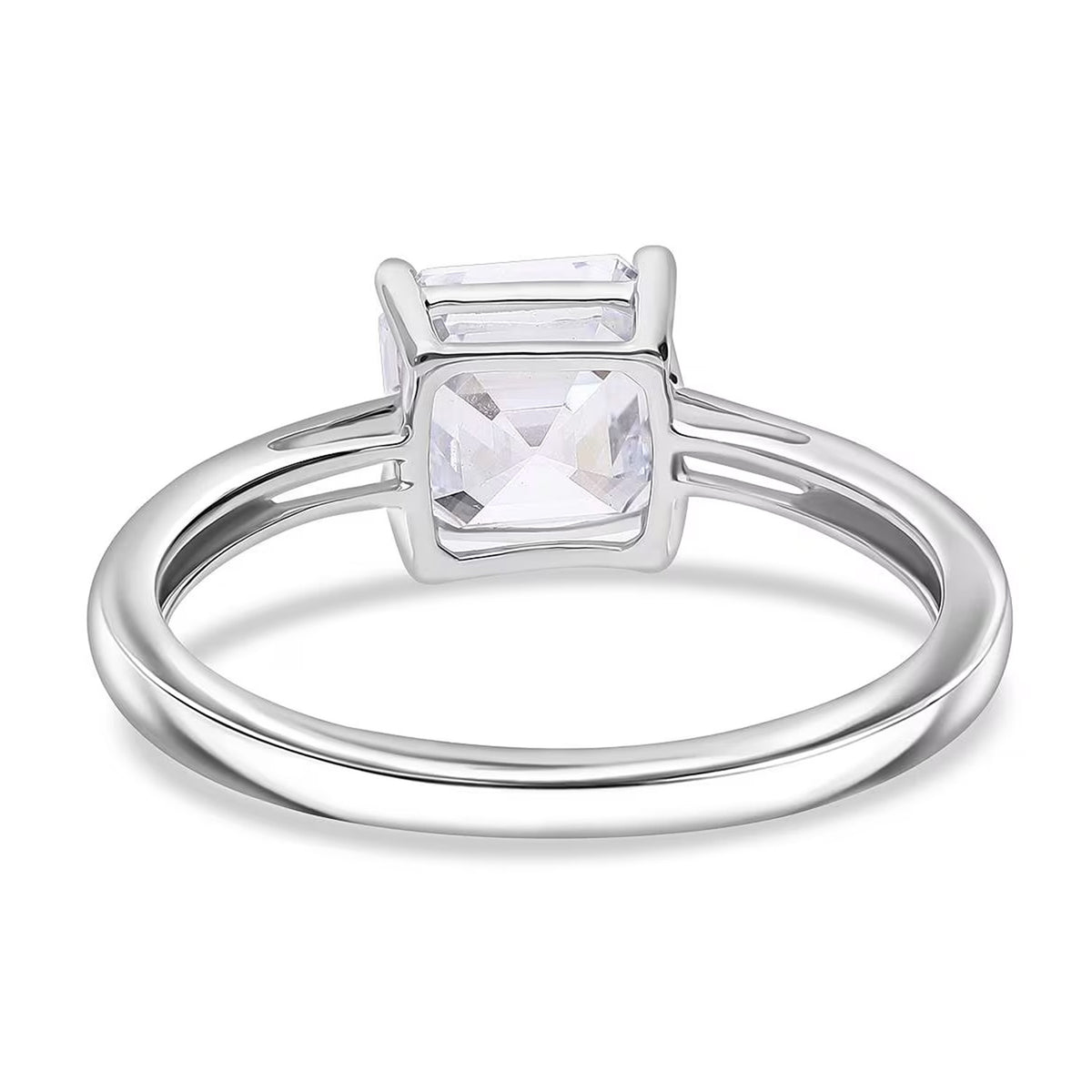 LUXURIANT IGI Certifed 3 Ct. Lab Grown Diamond VS E-F Solitaire Ring in 950 Platinum 8288030 6