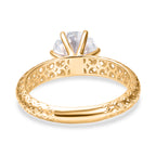 Luxuriant 9K Yellow Gold IGI Certified Lab Grown Diamond (VS/EF) Solitaire Ring 2.04 Ct._8291953_4