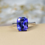 Rhapsody 950 Platinum AAAA Tanzanite Solitaire Ring 4.54 Ct, Platinum Wt. 4.87 Gms._8292950_1
