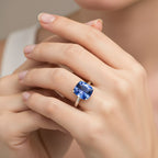 Rhapsody 950 Platinum AAAA Tanzanite Solitaire Ring 4.54 Ct, Platinum Wt. 4.87 Gms._8292950_2
