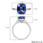 Rhapsody 950 Platinum AAAA Tanzanite Solitaire Ring 4.54 Ct, Platinum Wt. 4.87 Gms._8292950_5
