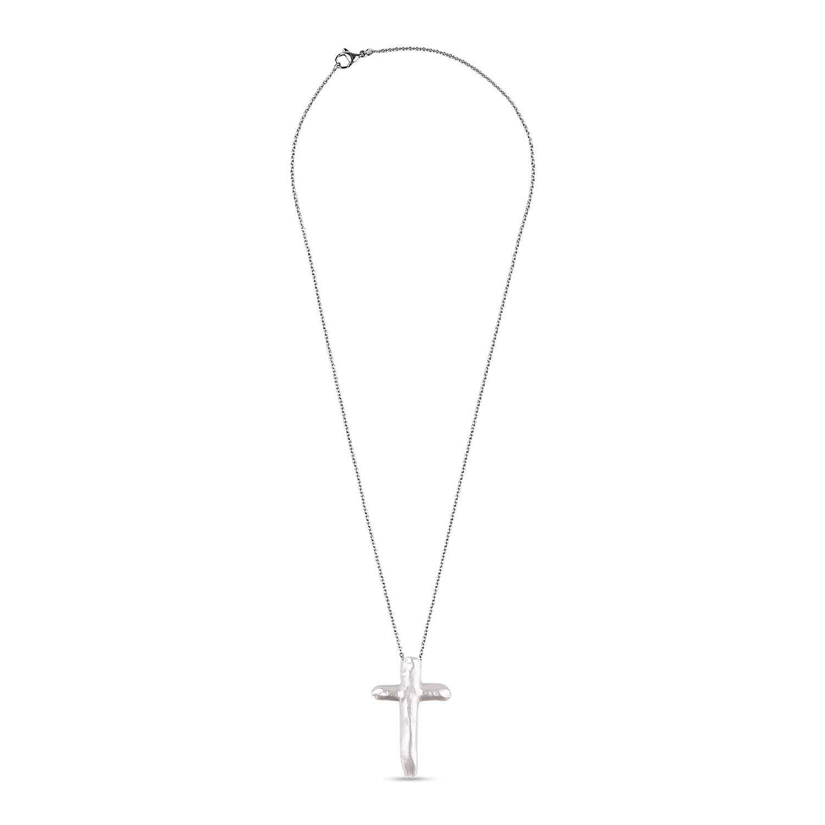 EverTrue Fresh Water Pearl Cross Necklace (Size 20) 8294894 4