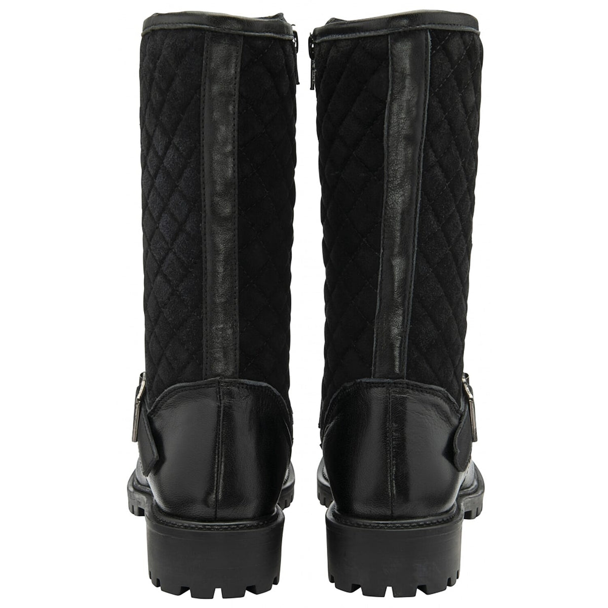 Ravel Leather Forbes Mid Calf Boots (Size 5) - Black V32574511 2
