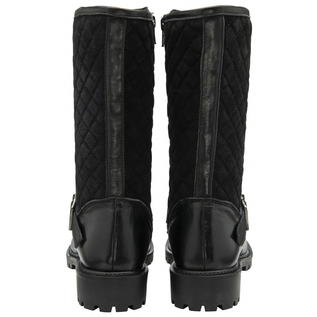 Ravel Leather Forbes Mid Calf Boots (Size 6) - Black_8295923_2