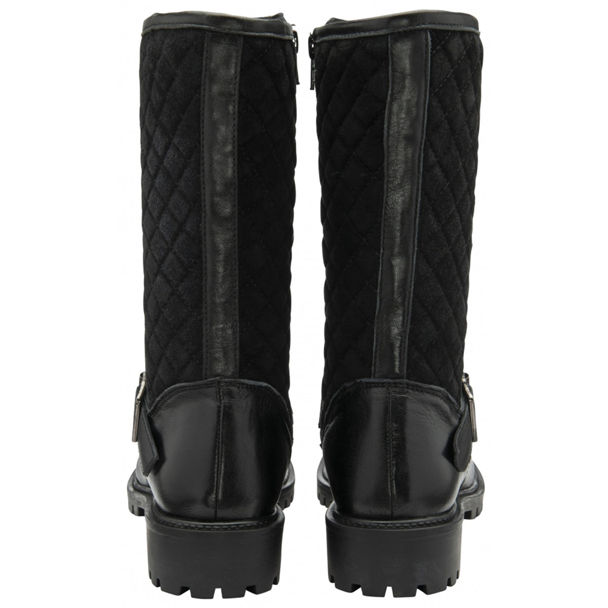 Ravel Leather Forbes Mid Calf Boots (Size 6) - Black V32516610 2