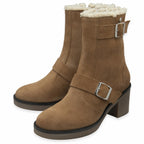 Ravel Naburn Buckle Ankle Boot (Size 4) - Tan_8295965_1