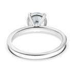 Luxuriant SI-G/H Lab Grown Diamond Solitaire Ring in Rhodium Overlay Sterling Silver 1.52 Ct._8296162_4