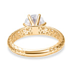Luxuriant 9K Yellow Gold IGI Certified Lab Grown Diamond (VS/EF) Solitaire Ring 2.04 Ct._8298054_4