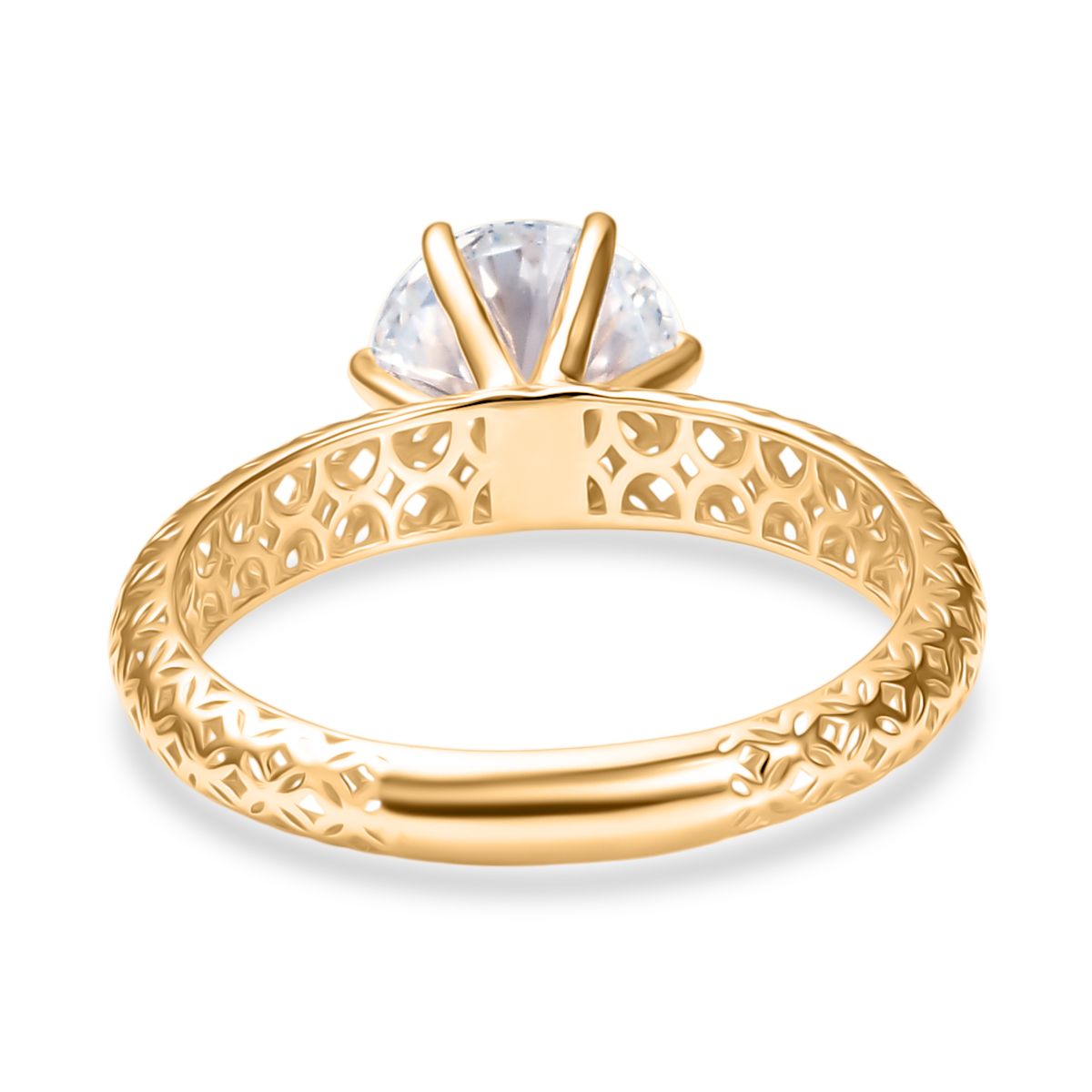 LUXURIANT 2 Ct. Lab Grown Diamond Solitaire Ring in 9K Gold, IGI Certified 8298054 5