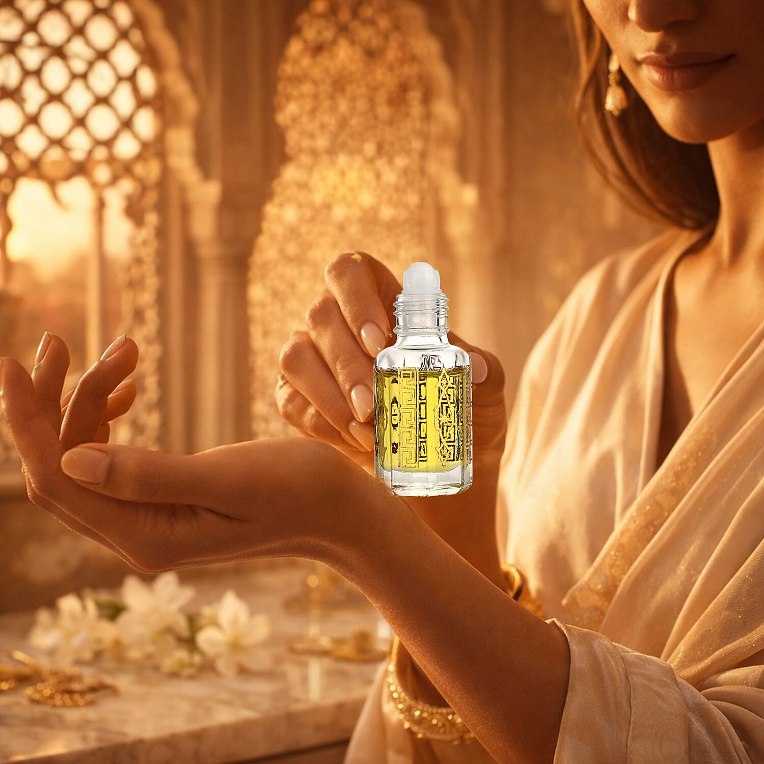 Jaipur Fragrances - Velvet Smoke Attar Set: Attar Parfum de Matin &amp; Attar Winsome (5ml each) 8301262 4