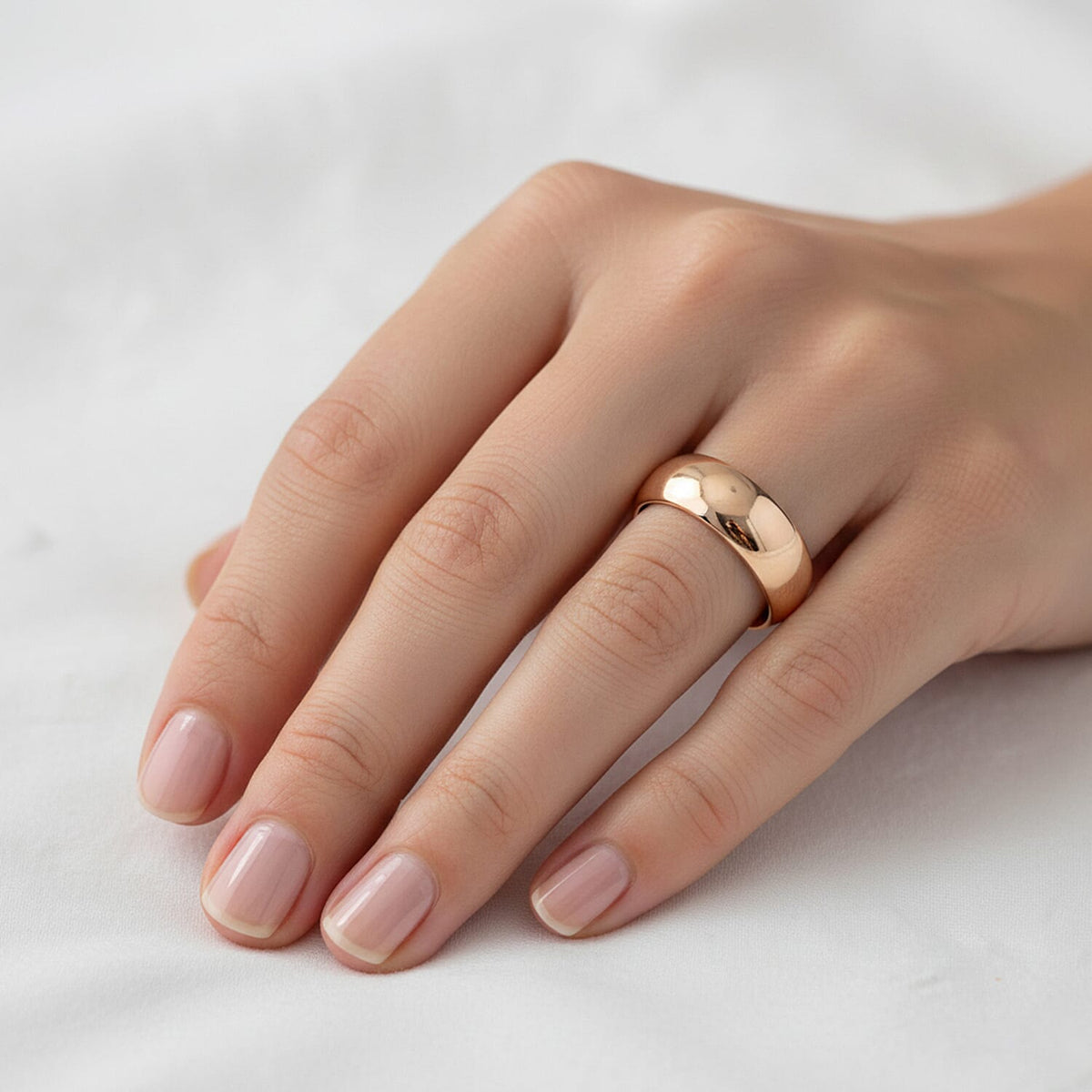 Royal Bali Collection - 9K Yellow Gold Band Ring V32562216 4