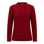 Classic Chenille Wide Cable Front Jumper (Size S) - Rust_8302342