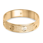 Royal Bali Collection - Designer Inspired 9K Yellow Gold Band Ring_8302663