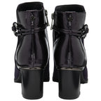 Lotus Ebony Block Heeled Ankle Boots (Size 5) - Purple_8304853_3