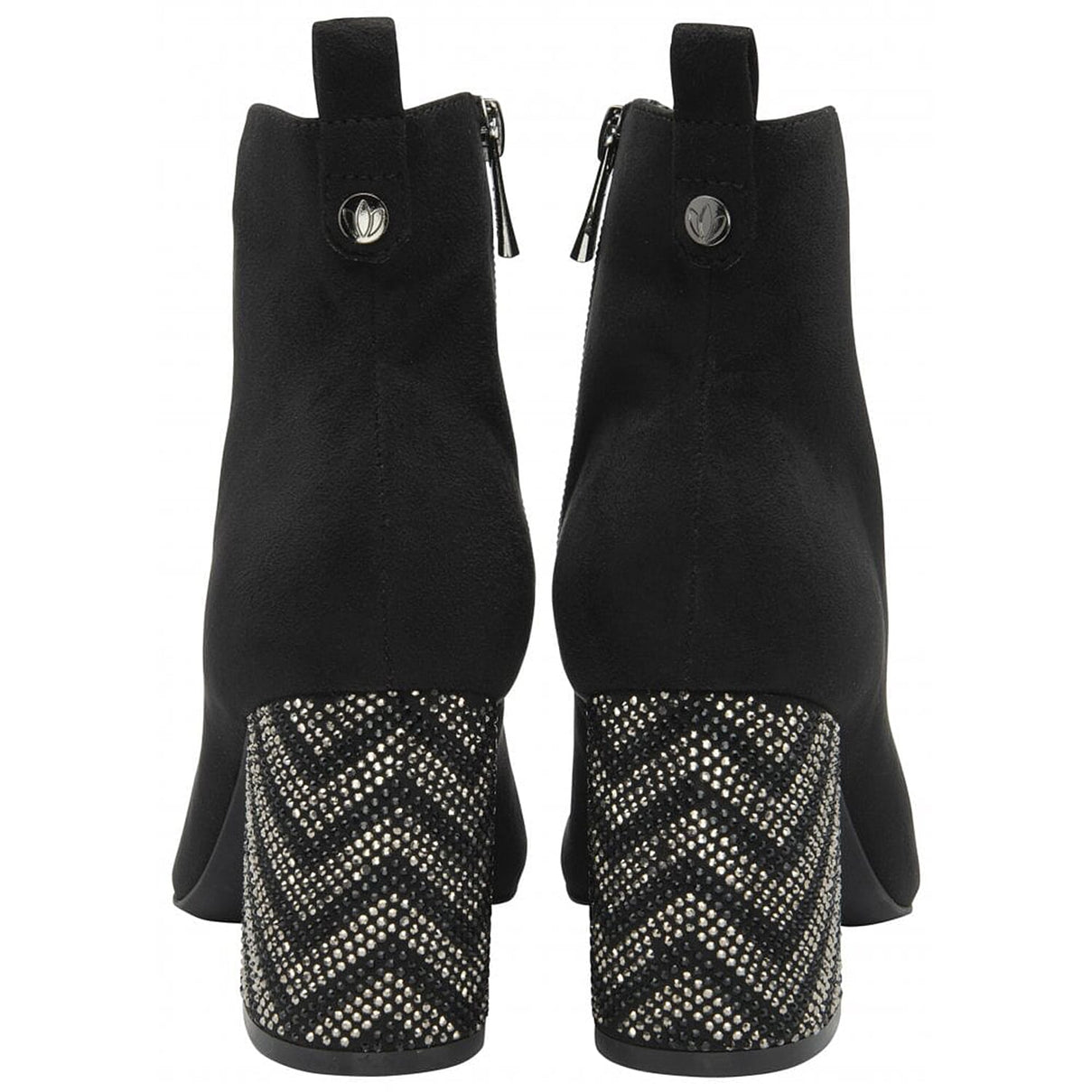 Lotus Lori Pointed Toe Ankle Boots (Size 7) - Black V32521638 7