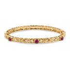 EverTrue African Ruby Full Bangle Pure Yellow Brass  1.740  Ct._8305697