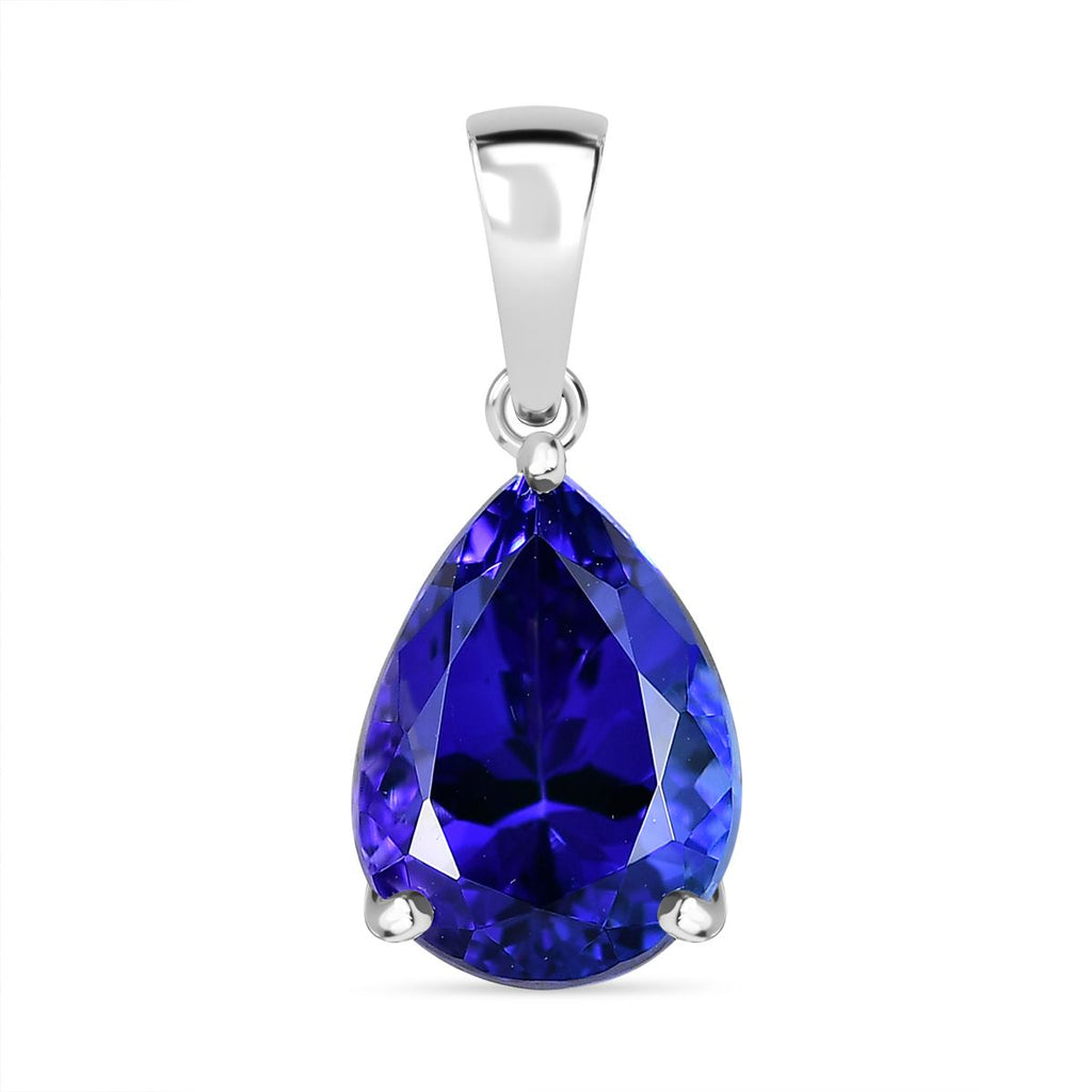 Rhapsody 950 Platinum AAAA Tanzanite Pendant 4.60 Ct._8306269