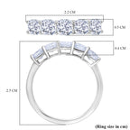 Luxuriant 950 Platinum SGL Certified (VS/EF) Cushion Cut Lab Grown Diamond Ring 2.00 Ct. Platinum Wt 4.01 Gms_8306321_5