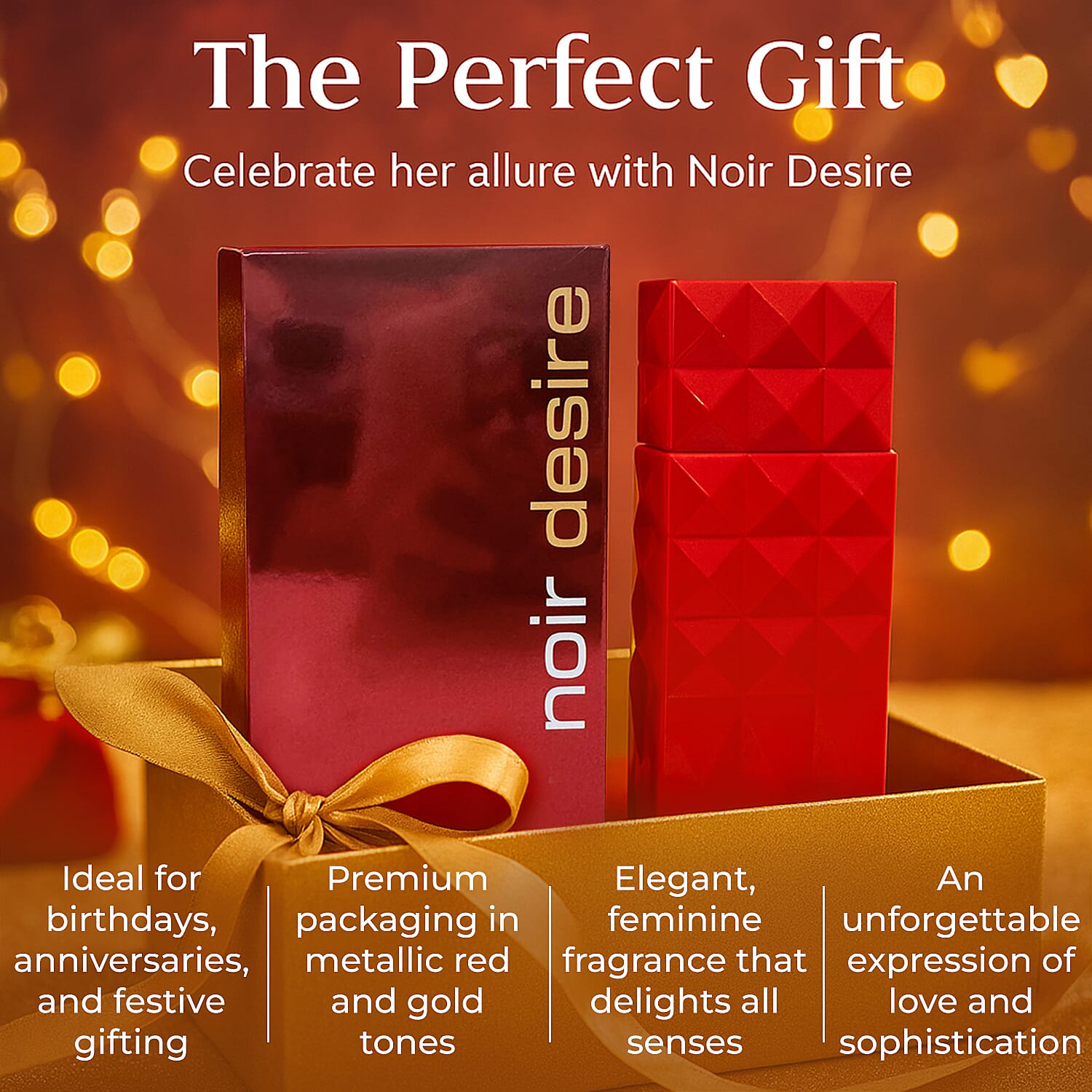 Laurelle Noir Desire Eau de Parfum for Her 85ml | Women's Perfume 8306335 1