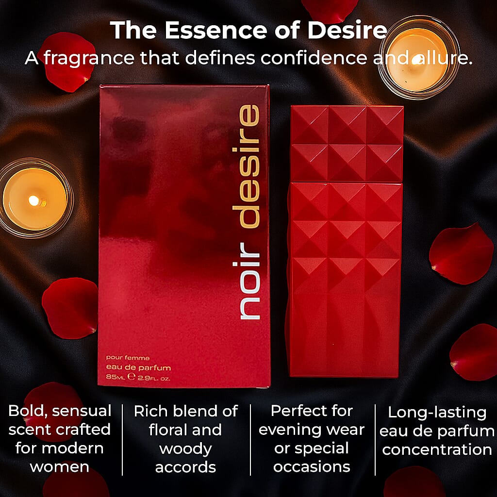 Laurelle Noir Desire Eau de Parfum for Her 85ml | Women's Perfume 8306335 3