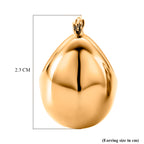 Designer Inspired-Half Hoop Earring with Clasp_8308622_5