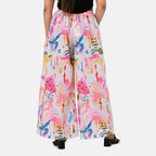 & Maisi Printed Jean and Pant/Trouser (Size - XXL) - Cream_8308977_2