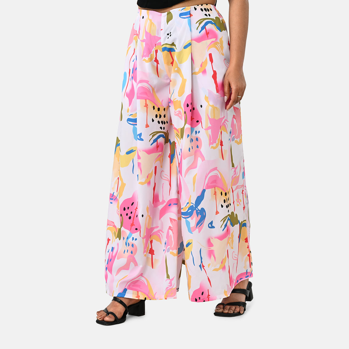 &amp; Maisi Printed Jean and Pant/Trouser (Size - XXL) - Cream V32637501 4