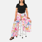 & Maisi Printed Jean and Pant/Trouser (Size - XXL) - Cream_8308977_4