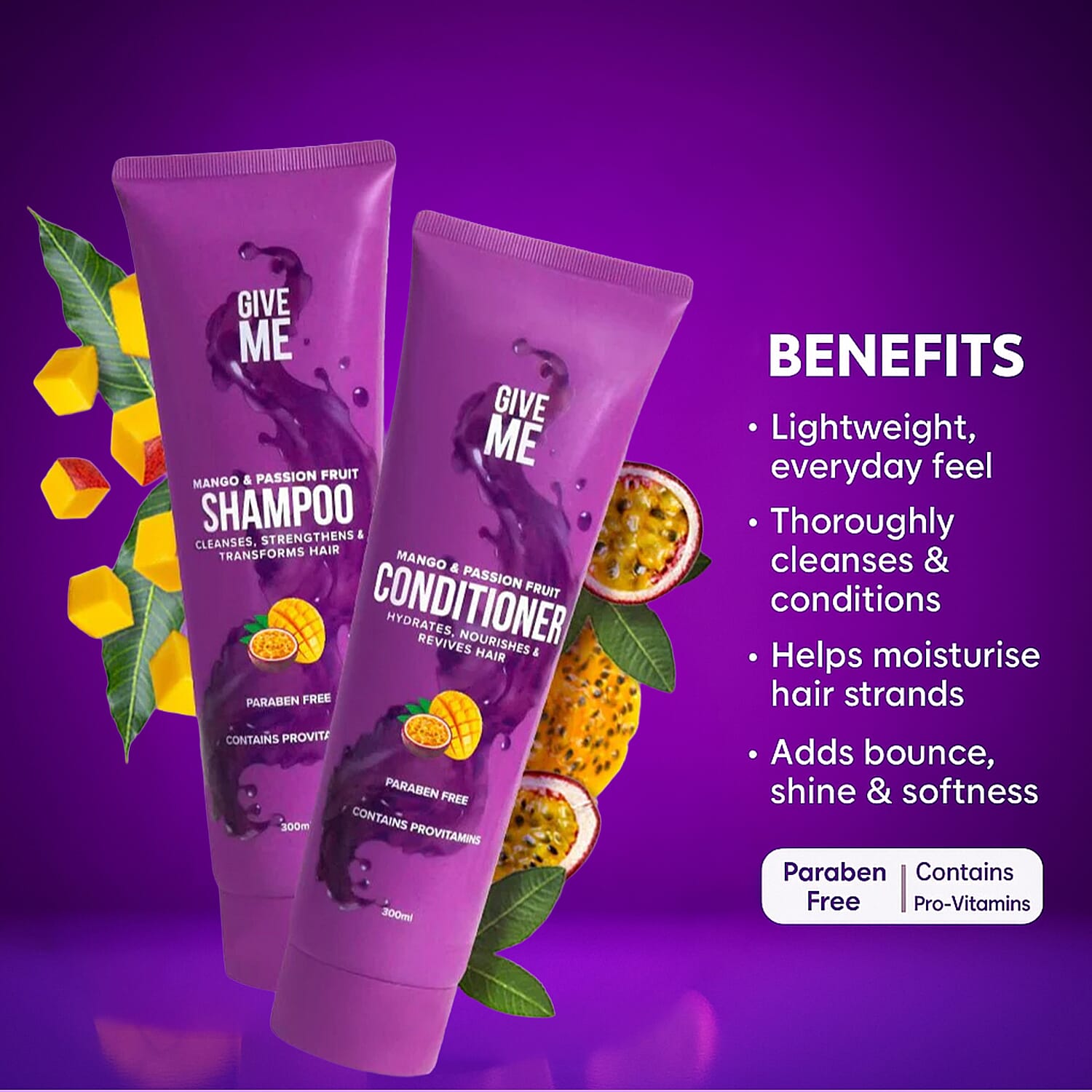 Give Me The Full Haircare Set - Mango &amp; Passion Fruit 8310642 2