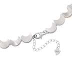 D'Joy White Mother Of Pearl Beads Necklace in Rhodium OverlaySterling Silver  80.000  Ct._8310695_4