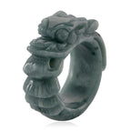 Natural Type A Jadeite Dragon Ring 45.00 Ct._8311614_3