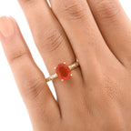 9K Yellow Gold AAAA Salamanca Fire Opal Mirage Ring 1.15 Ct._8311842_2