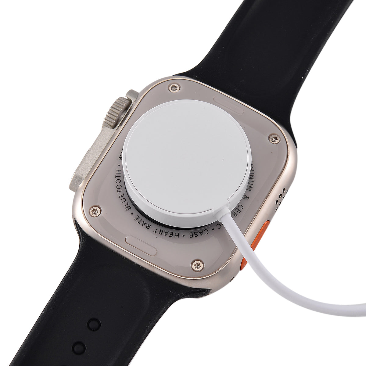 i20 Ultra 2 Max 10-in-1 Smartwatch Set with Earphones &amp; 7 Strap, Compatible with Apple iOS and Android - Silver V32640185 6