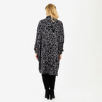 La Marey Relaxed Fit Leopard Print Shirt (Size 16-18) - Grey_8311870_3