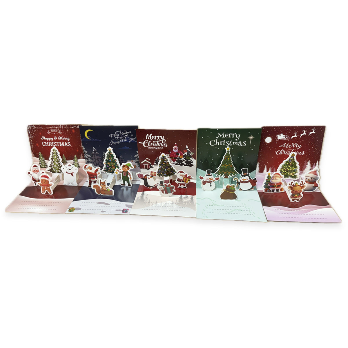 Christmas gift card(pack of 5 8312163 0