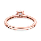 Luxuriant Lab Grown Diamond Solitaire Ring in 18K RG VermeilSterling Silver  0.500  Ct._8312171_4