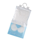 Home Smart 10-Pack Hanging Dehumidifier Bags - 220g Moisture Absorbers for Wardrobes and Cupboards, Fragrance-Free Calcium Chloride Wardrobe Drier - Blue & White