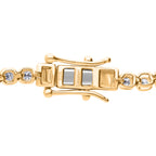 Luxuriant - Lab Grown Diamond (SI/GH) Tennis Bracelet (Size 7.50) in 18K Vermeil Yellow Gold Plated Sterling Silver 2.00 Ct._8313800_3