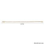 Luxuriant - Lab Grown Diamond (SI/GH) Tennis Bracelet (Size 7.50) in 18K Vermeil Yellow Gold Plated Sterling Silver 2.00 Ct._8313800_4