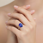 Rhapsody 950 Platinum AAAA Tanzanite Solitaire Ring 2.00 Ct, Platinum Wt. 4.17 Gms._8314613_2