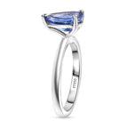 Rhapsody 950 Platinum AAAA Tanzanite Pear Cut Solitaire Ring 2.00 Ct. Platinum Wt 4.15 Gms_8314654_3