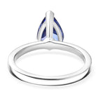 Rhapsody 950 Platinum AAAA Tanzanite Pear Cut Solitaire Ring 2.00 Ct. Platinum Wt 4.15 Gms_8314654_4