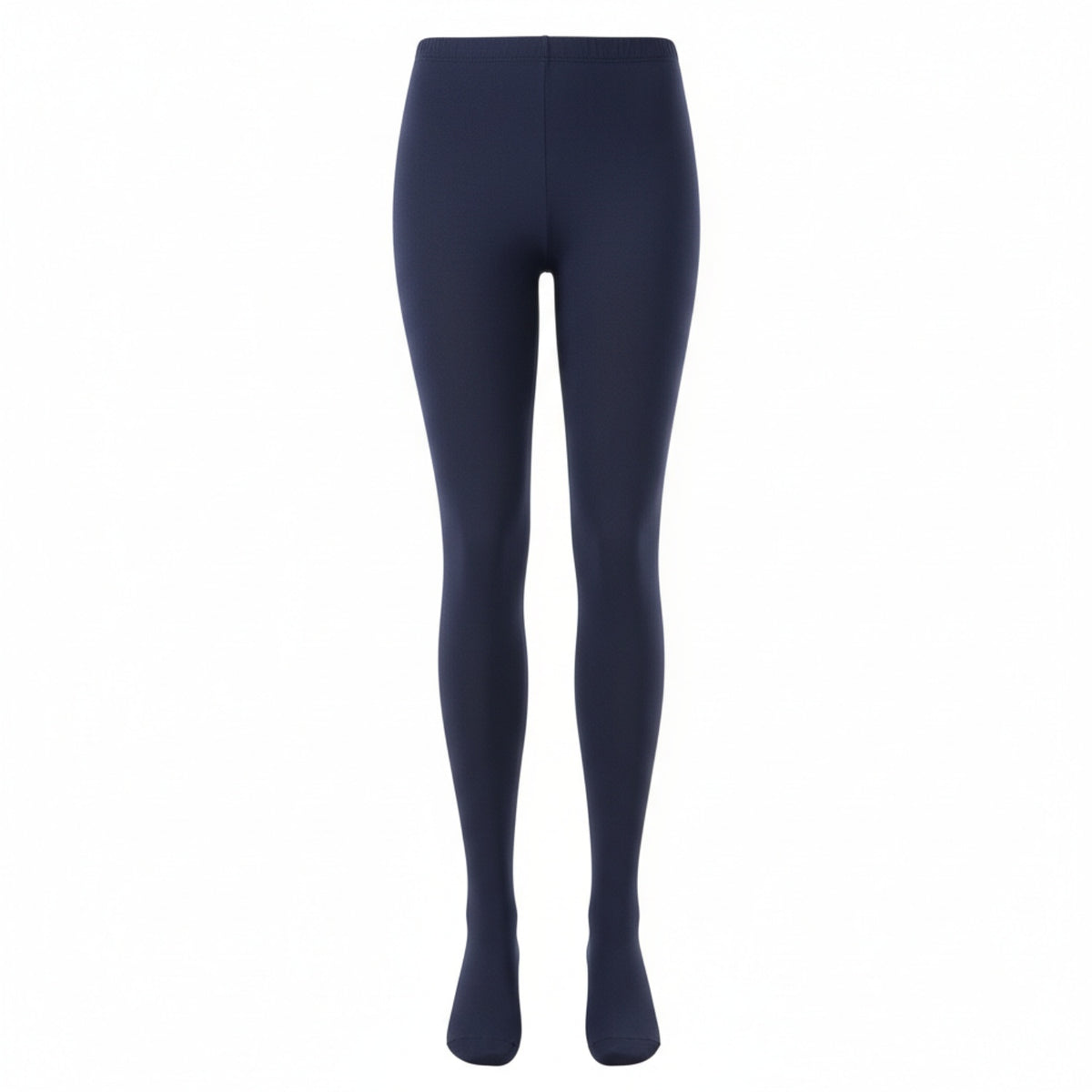 Womens 300 Denier Thermal Fleece-Lined Tights (Size 20 to 24) - Navy V32530833 0