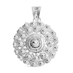 Royal Bali Tarakasi Collection Sterling Silver Floral Filigree Pendant_8316143