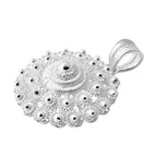 Royal Bali Tarakasi Collection Sterling Silver Floral Filigree Pendant_8316143_3