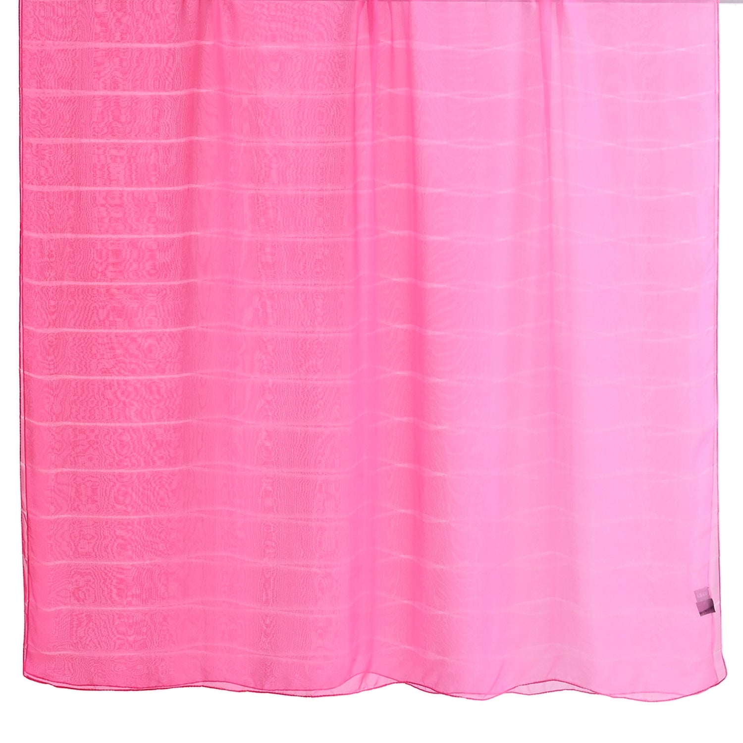 La Marey 100% Mulberry Silk Scarf (177 x 110 cm) - Pink V32533564 6