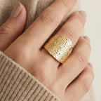 Maestro Collection - 9K Yellow Gold Diamond Cut Ring_8319356_1