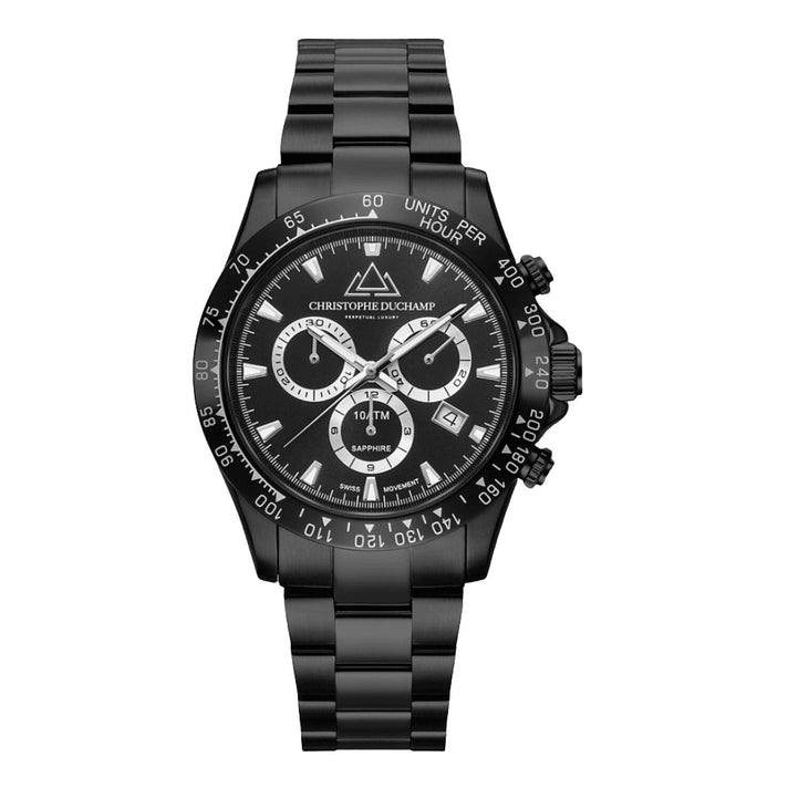 Christophe Duchamp Quartz Mens Watch in Stainless Steel - Silver 8319444 1