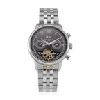 Limited Edition WILLIAM HUNT LONDON Automatic Movement 5 ATM Water Resistant Watch With Skeleton Display, Exhibition Back & Bracelet Strap With Day, Date, Month Display Presented in a Gift Box_8319614