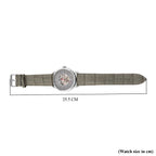 WILLIAM HUNT Automatic Movement 5 ATM Water Resistant Watch With Skeleton Display, Exhibition Back & Grey Leather Strap Presented in a Gift Box_8319738_8